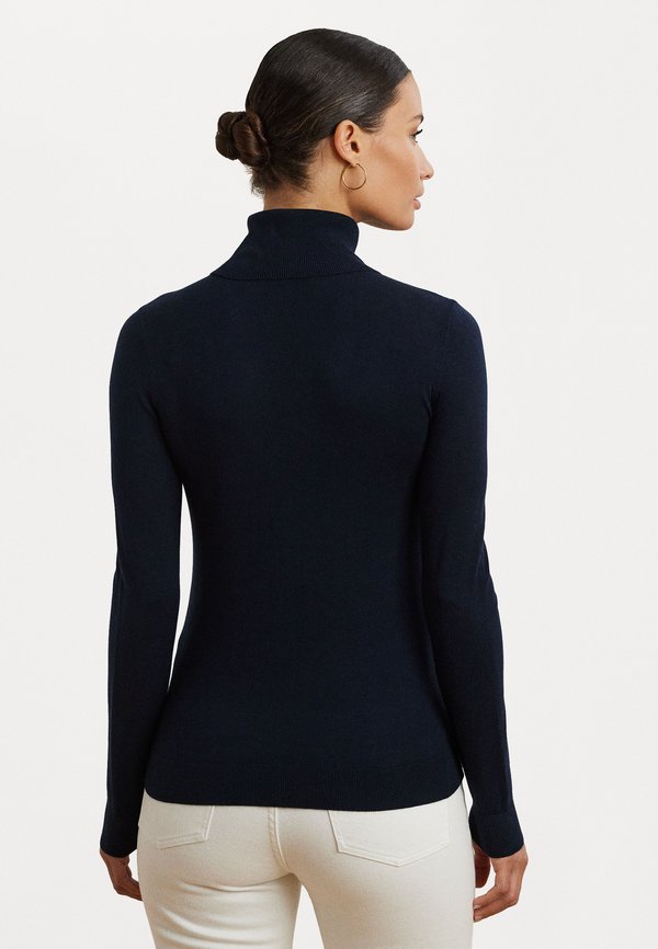 SILK BLEND ROLL NECK JUMPER - Jumper2