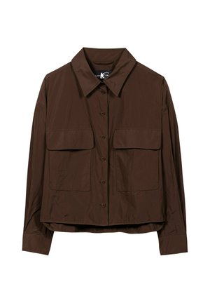 Luisa Cerano, LUISA CERANO TAFT-BLOUSONJACKE - Summer jacket - marone