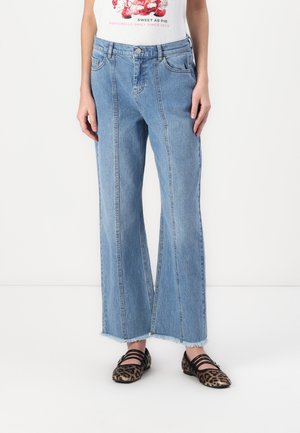 ELI ADA STRAIGHT ANKLE  - Straight leg -farkut - mid blue wash
