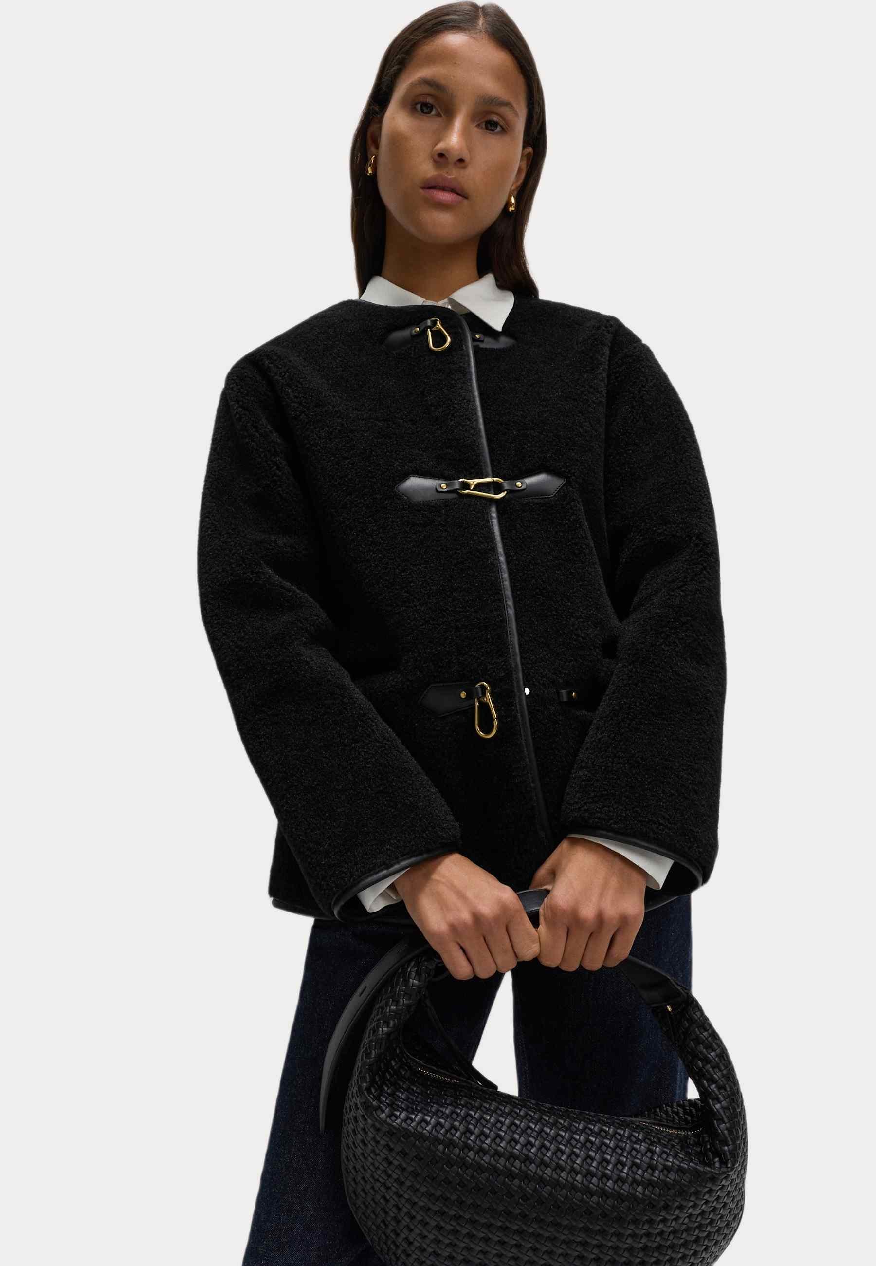 Marks & Spencer BUCKLE TRIM - Veste légère - black/noir - ZALANDO.FR