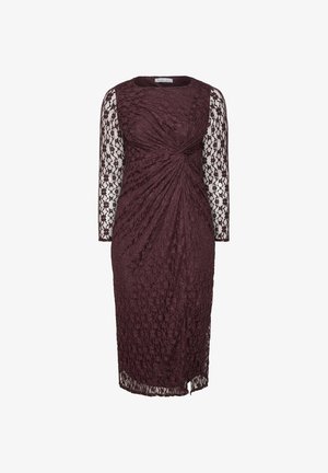 Yours Clothing, PLUS SIZE OCCASION DRESSES - Cocktailkjole / festkjole - chocolate