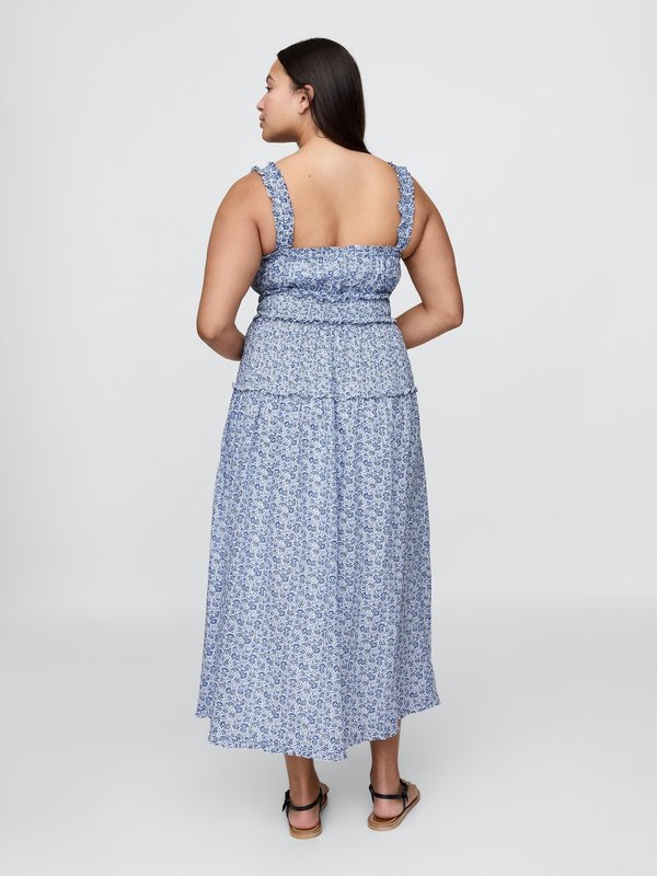 GAP X DOEN ROUCH FLORAL MIDI DRESS - Day dress2