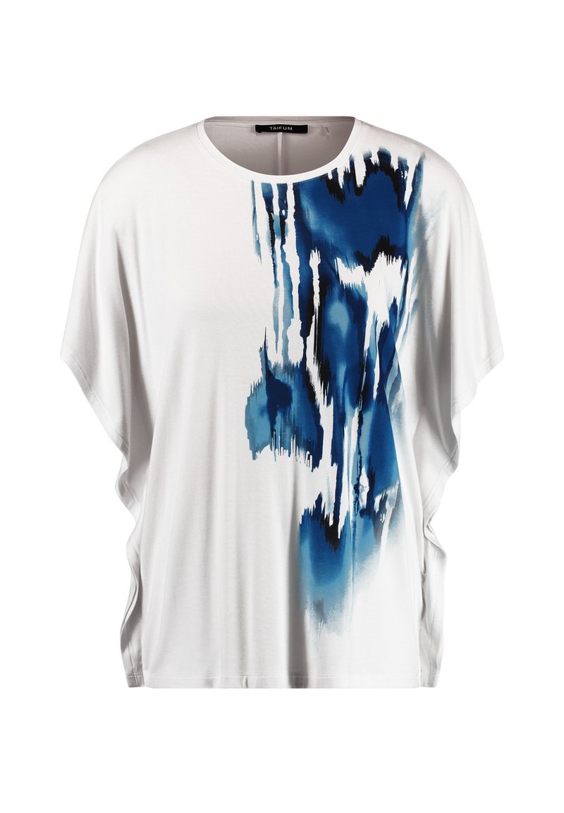 Taifun T-shirt print wit