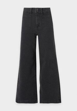GAP, ANKLE STRIDE CALVEN PATCH POCKET - Jean boyfriend - black wash