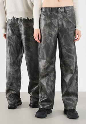 TIEDYE PANTS UNISEX - Baggy Jeans - grey