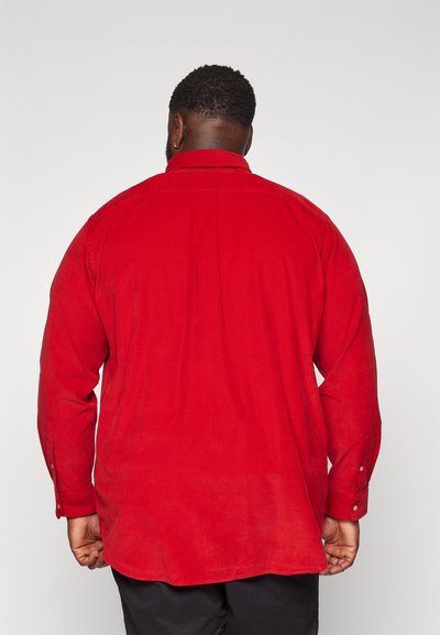 Polo Ralph Lauren Big & Tall FINE-WALE CORDUROY SHIRT - Πουκάμισο - martin red