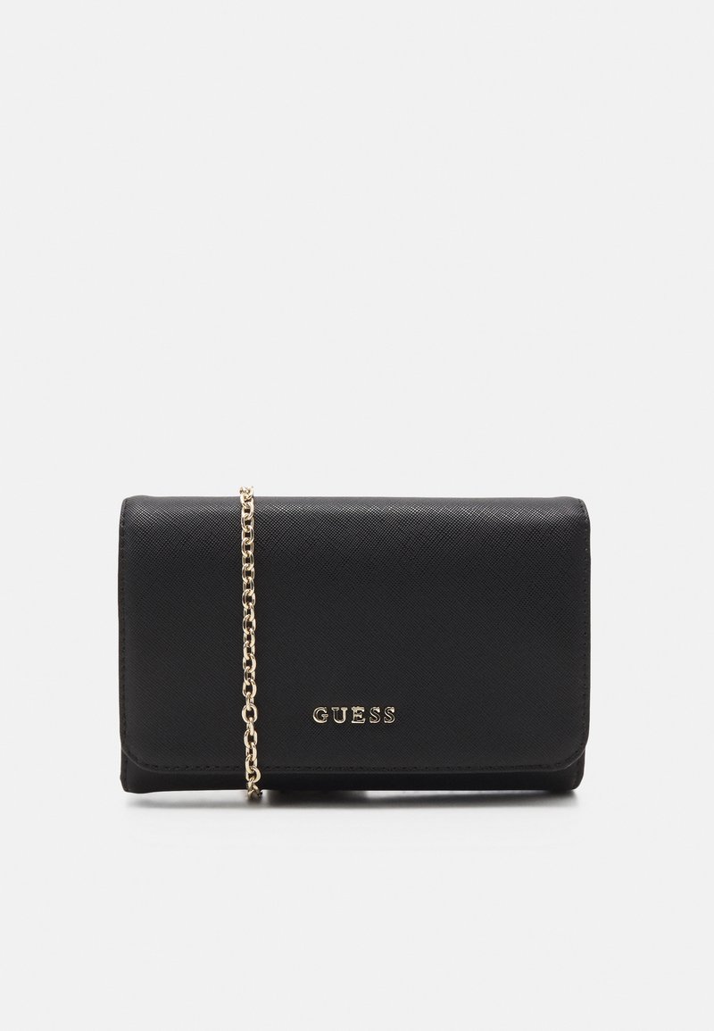 Guess CARD CASE ON CHAIN Wallet black Zalando.co.uk