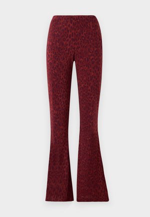 BROOKLYN PANTS - Pantaloni - huntress light garnet