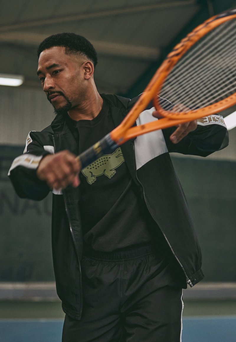 Lacoste Sport - TENNIS JACKET - Trainingsvest - noir/blanc, Vergroten