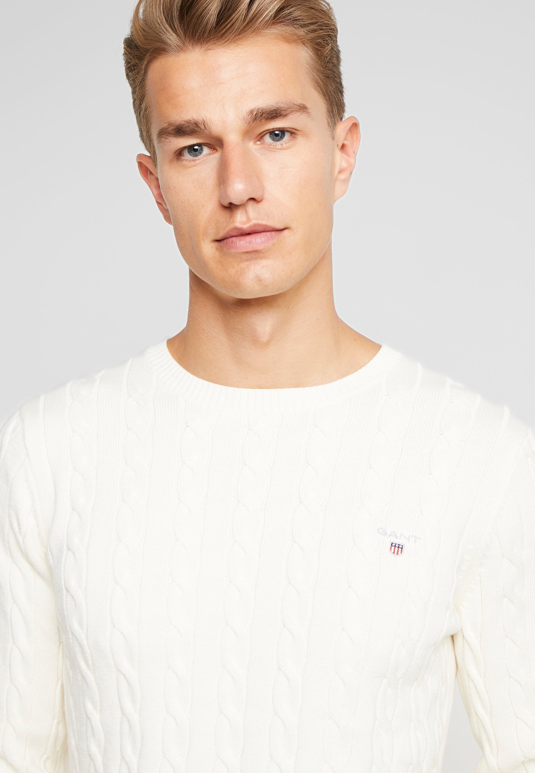 GANT Jumper - cream/off-white - Zalando.ie