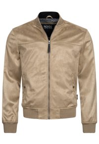 INDICODE JEANS ABBOTT - Chaqueta de entretiempo - beige