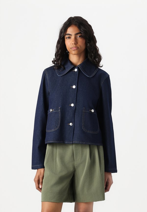 ONLBELLA COLLAR POCKET JACKET - Denim jacket