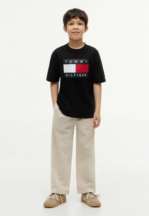 Tommy Hilfiger, HERITAGE PRINTED FLAG T-SHIRT - T-shirt con stampa - black