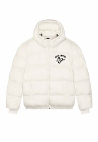 EMBROIDERY UNISEX PUFFER  - Winterjacke - off-white