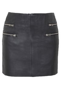 Le Temps Des Cerises LAURENZA - Kožená sukně - black