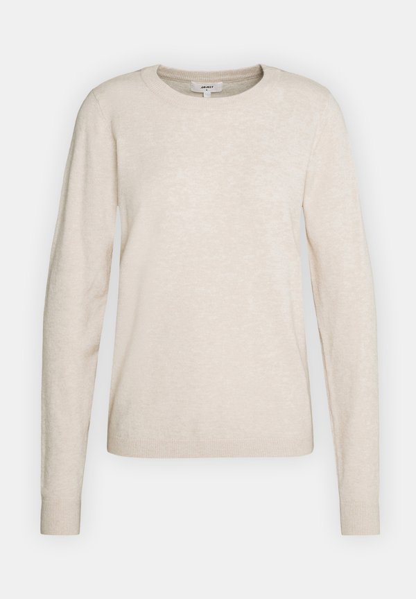 OBJTHESS LS O-NECK - Jumper - sandshell2
