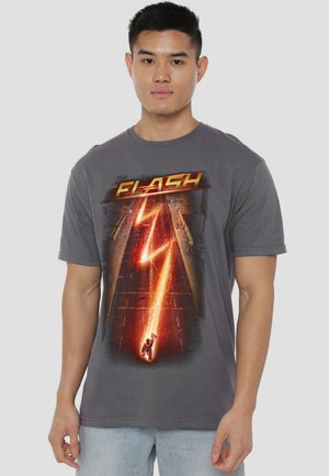 Cotton Soul, THE FLASH FLASH AVE - Print T-shirt - anthracite
