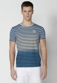 Koroshi SHORT SLEEVE  - Marškinėliai su spaudiniu - azul   blue