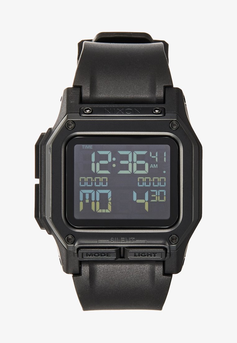 Nixon REGULUS Digitaluhr all black/schwarz Zalando