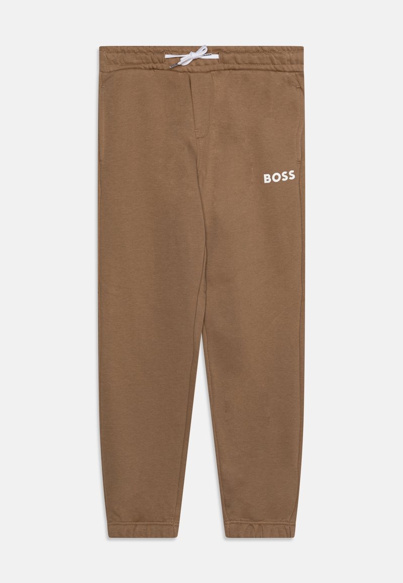 BOSS Kidswear Trainingsbroek beige BOSS Kidswear Trainingsbroek beige