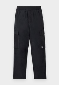 TROUSER - Cargo trousers - black