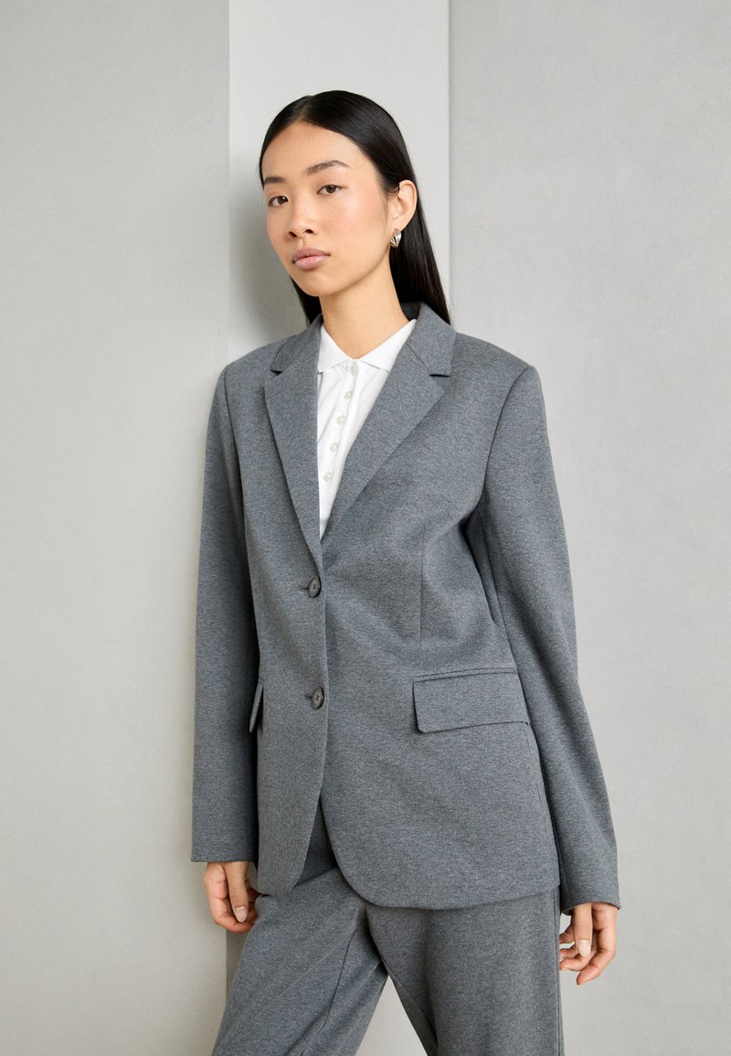 Marc O'Polo NOTCH LAPEL - Σακάκι - deep grey melange