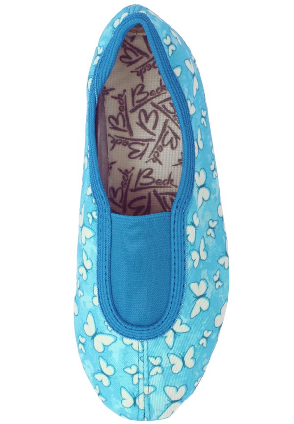 GYMNASTIK TRENDY, RIST – Klassischer Ballerina – türkis