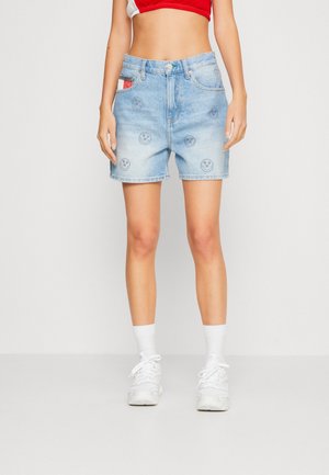 Tommy Jeans Jeansshort - blue denim