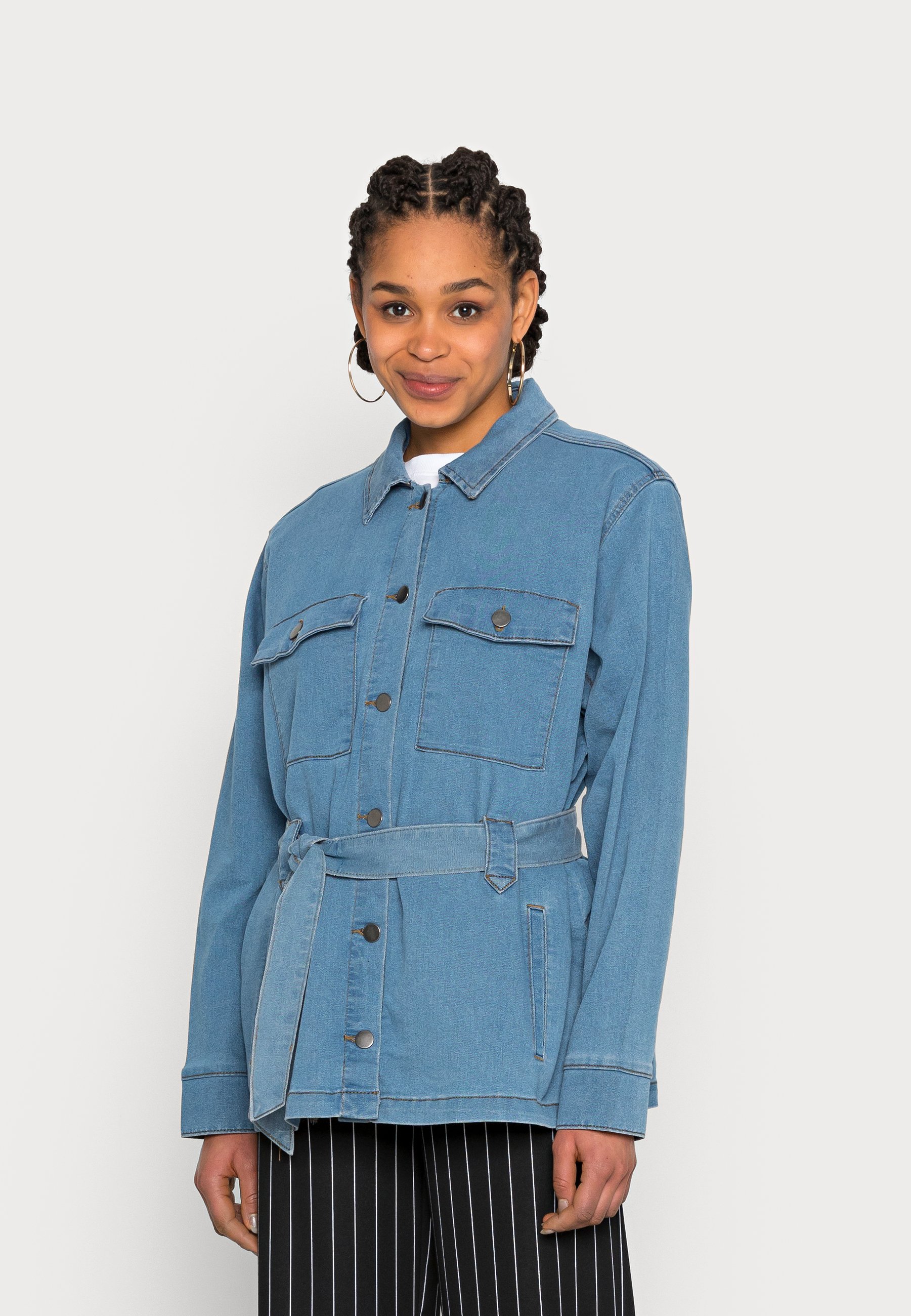 Vila VIHELMI ANA JACKET - Denim jacket 