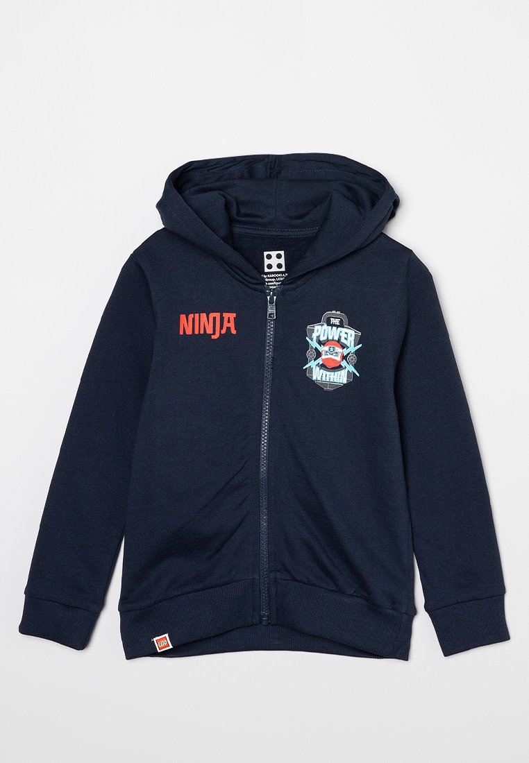 Bluză de molton cu fermoar