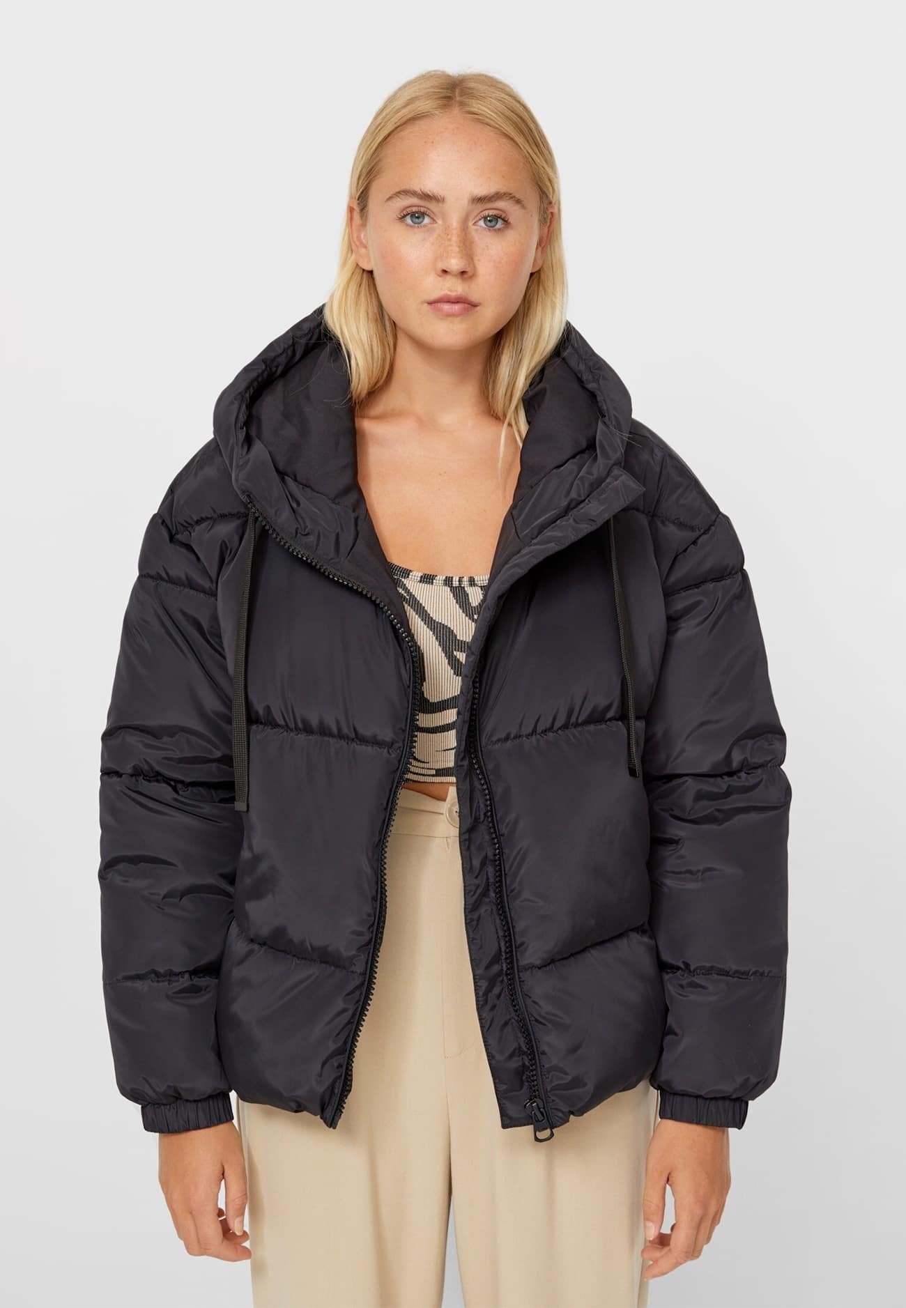 winter black jacket womens