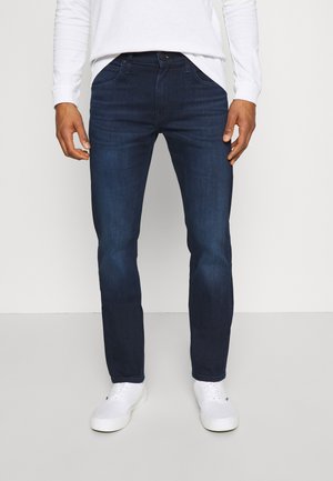 DAREN ZIP FLY - Džíny Straight Fit - dark-blue denim/blue