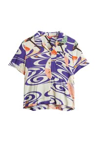 Superdry & Co VINTAGE BEACH RESORT - Blusa - ryusui blue