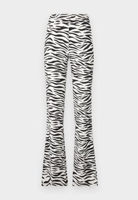 NMDESTINY FLARED PANTS  - Nohavice - bright white
