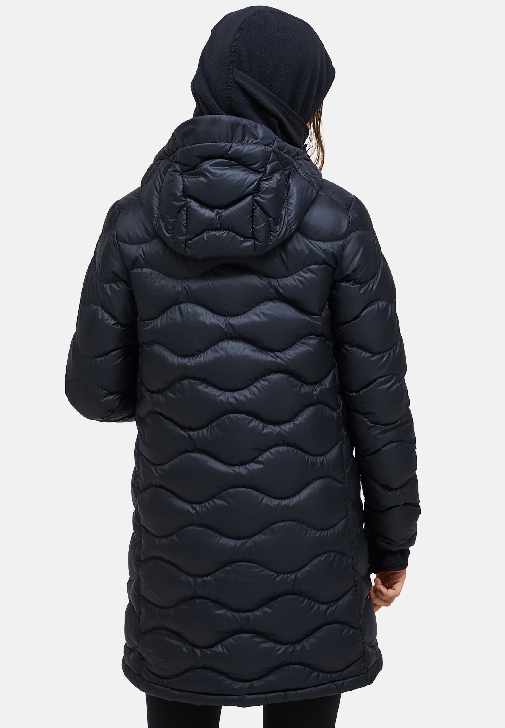  peak 　別注　Weather Light Parka Peak Performance W HELIUM DOWN PARKA - Down coat - black - Zalando