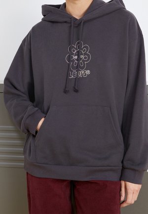 Felpa con cappuccio - black