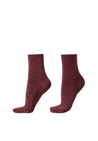 GLITTER - Sokken - rosso scuro intenso