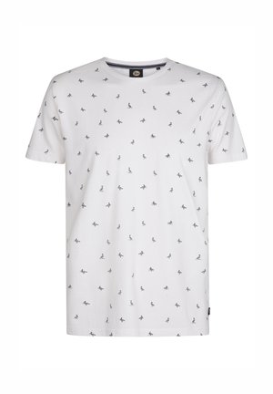 Print T-shirt - bright white