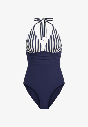 ASPESI, ALL OVER RIGA - Costume da bagno - blue white