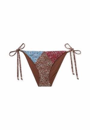 Calzedonia, BANDANA PATCH WITH SIDE TIES - Bikini bottoms - print