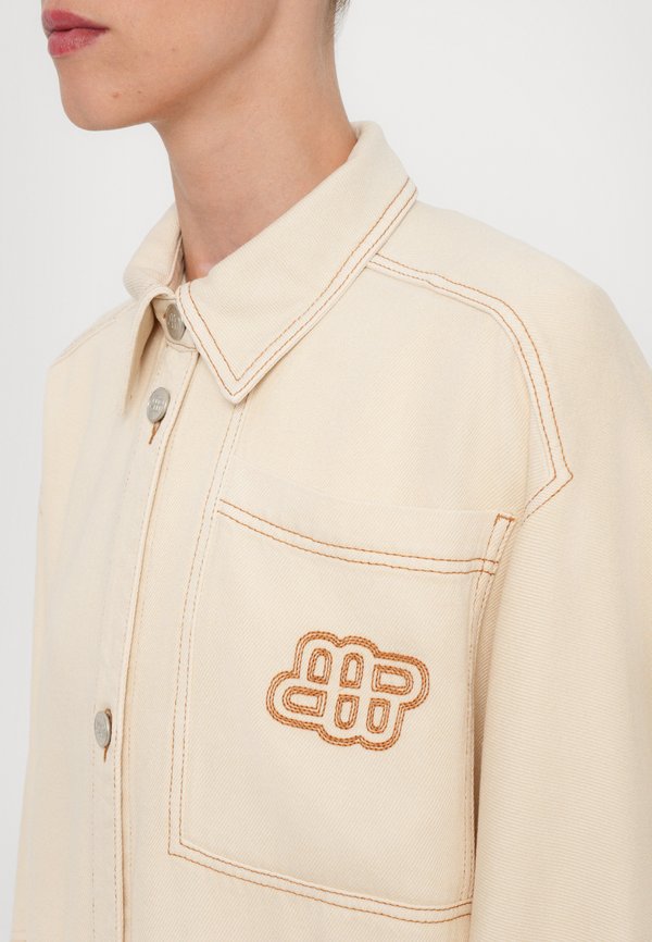 PRICKLY - Denim jacket - beige4