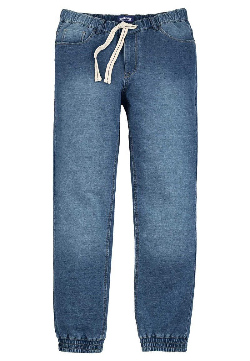 Herren Skinny Fit | John F. Gee Jeans Straight Leg blau - XM47762 Herren Skinny Fit | John F. Gee Jeans Straight Leg blau - XM47762