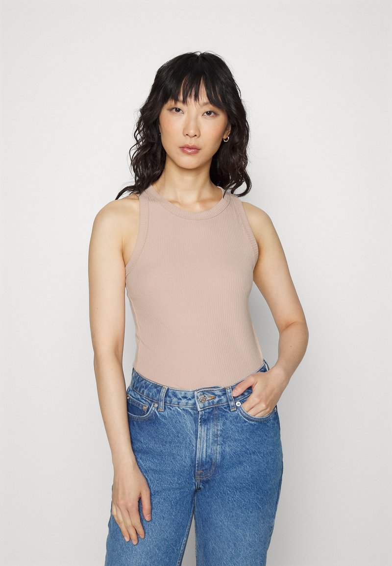 GAP HIGH NECK TANK Top pink champagne/rosa Zalando.es