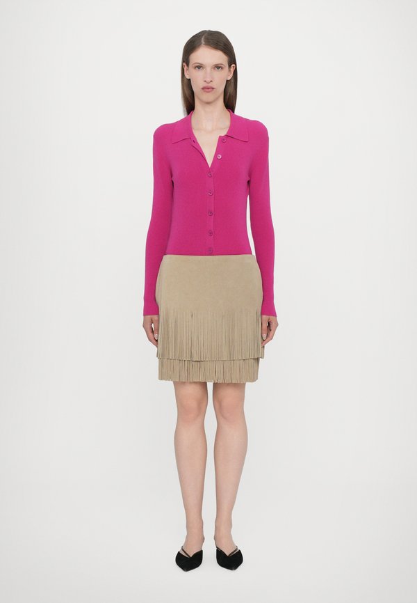 FRINGE MINI SKIRT - Mini skirt - dune3