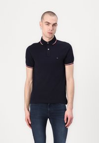 Tommy Hilfiger - TIPPED SLIM - Polo - blue Imagen en miniatura 1