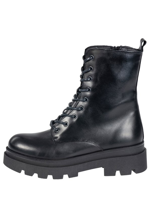 ALOR  - Plateaustiefelette - schwarz matt