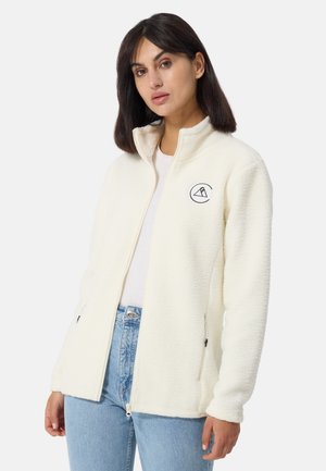 CASH-MERE RETRO - Fleecejacke - off white