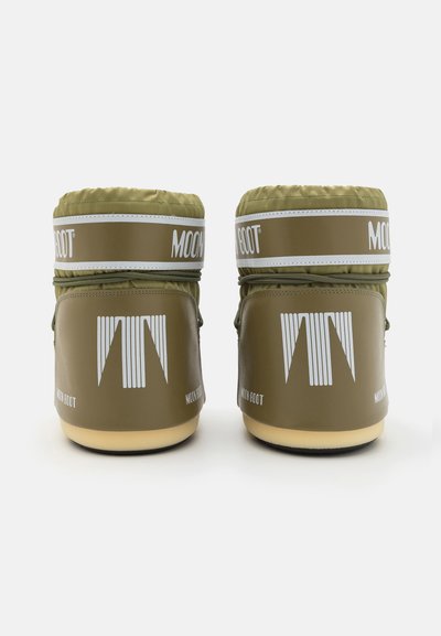 Moon Boot ICON UNISEX - Nööritavad poolsaapad - khaki