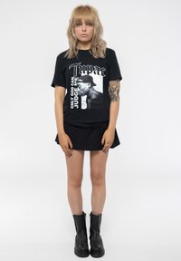 Paradiso Clothing TUPAC ONLY GOD CAN JUDGE ME BOYFRIEND FIT - Print T-shirt - black