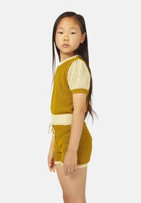 MIPOUNET PUNTO BELLA - Camiseta estampada - ochre ecru